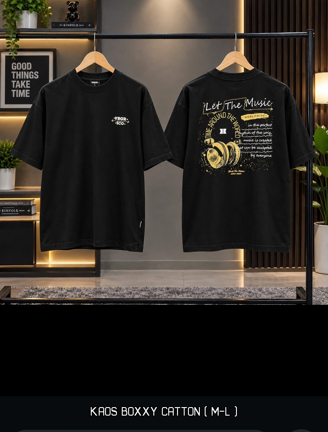 Hoodie Premium Black